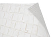 White 3D Mosaic Stone Wall Panels – Lightweight Travertine Tiles for Interior & Exterior Walls
