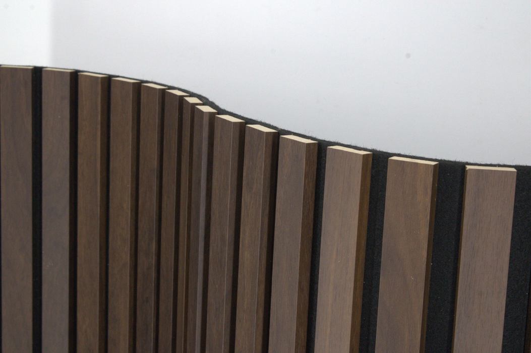 Dark Chestnut Flexible Acoustic Wall Panel