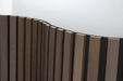 Dark Chestnut Flexible Acoustic Wall Panel