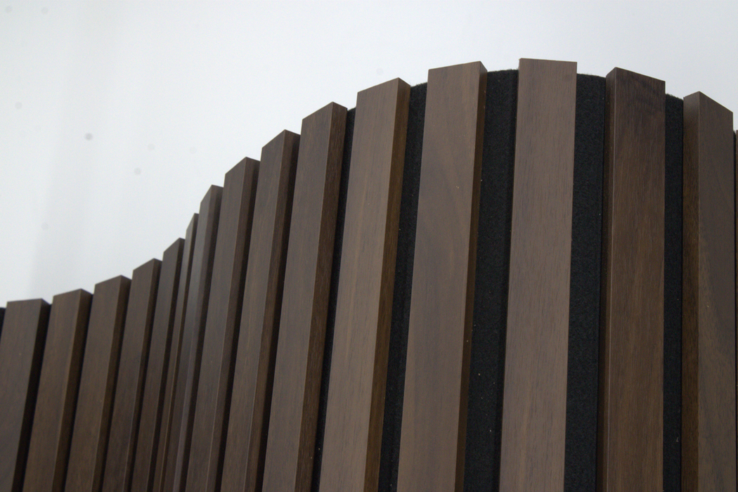 Dark Chestnut Flexible Acoustic Wall Panel