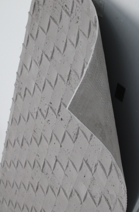 Gray 3D Mosaic Stone Wall Panels | Lightweight Travertine Tiles for Interior and Exterior Walls