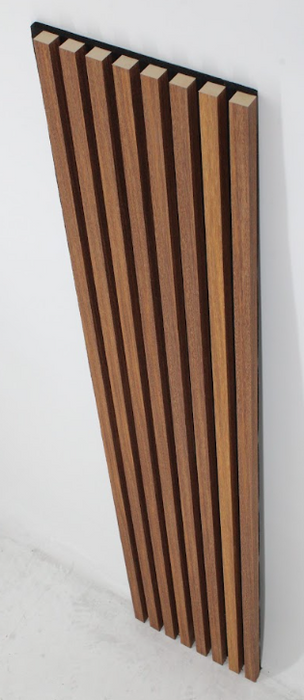 Warm Light Maple Square-Slat Acoustic Wall Panels, Soundproofing for Walls