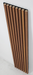 Warm Light Maple Square-Slat Acoustic Wall Panels, Soundproofing for Walls