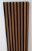 Warm Light Maple Square-Slat Acoustic Wall Panels, Soundproofing for Walls