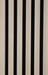 American Oak Square-Slat Acoustic Wall Panels, Soundproofing for Walls