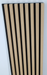 American Oak Square-Slat Acoustic Wall Panels, Soundproofing for Walls