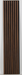 Dark Chestnut Square-Slat Acoustic Wall Panels, Soundproofing for Walls