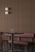 Dark Chestnut Square-Slat Acoustic Wall Panels, Soundproofing for Walls