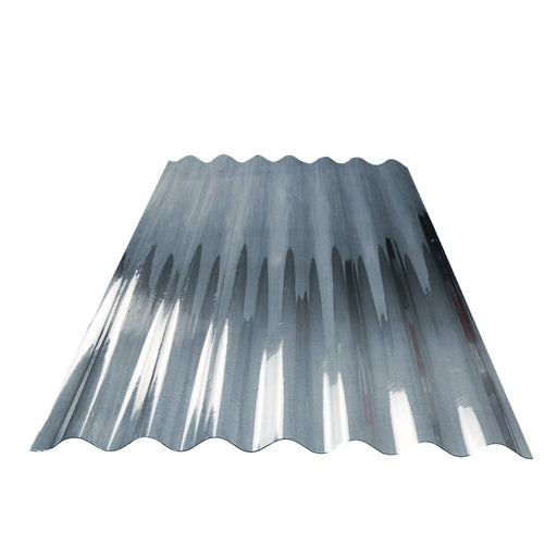 Gray Polycarbonate Corrugated Curved Roof Panels
