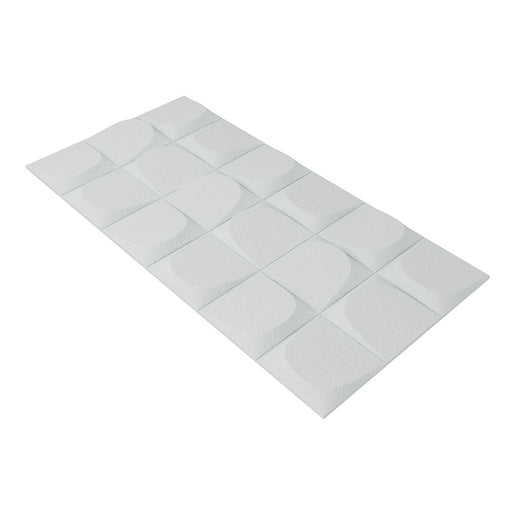 White 3D Stone Wall Panels – Lightweight Decorative Tiles for Interior Accent Walls & Outdoor Wall Cladding