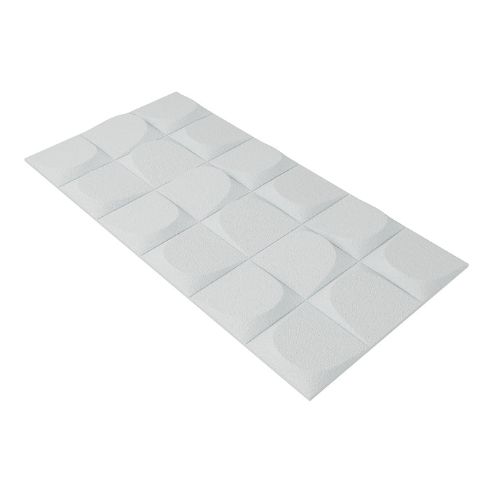 White 3D Stone Wall Panels – Lightweight Decorative Tiles for Interior Accent Walls & Outdoor Wall Cladding