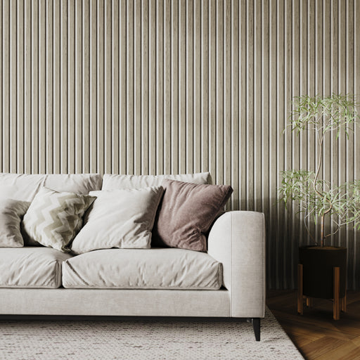 Linen Oak Acoustic Wall Panels for Soundproofing Rooms