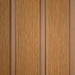 All-Weather WPC Composite Fence Slat Panel System - Weathered Teak