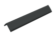 Black Shiplap Siding Corner End Cap With Matching Screws – 6 Piece Box
