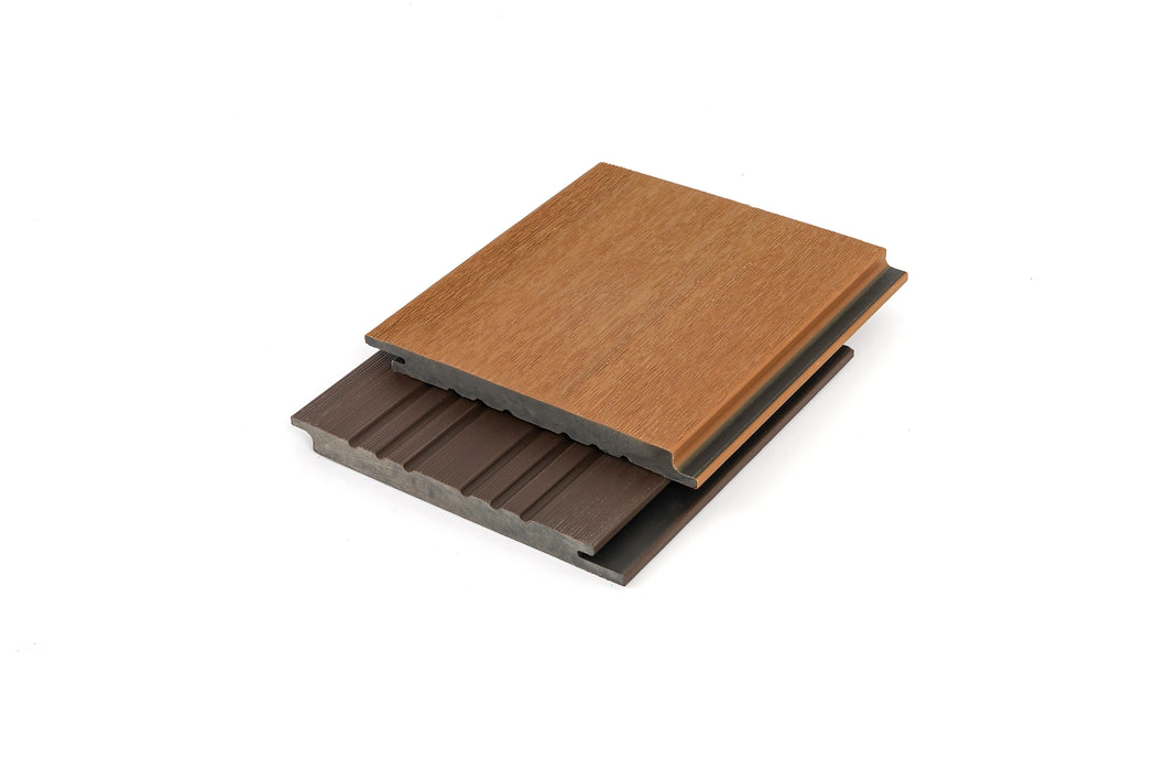 Peruvian Teak - All-Weather Composite Siding System Shiplap Board