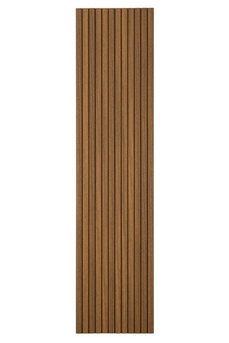 Warm Maple Flexible Beveled Slat Wood Wall Panel
