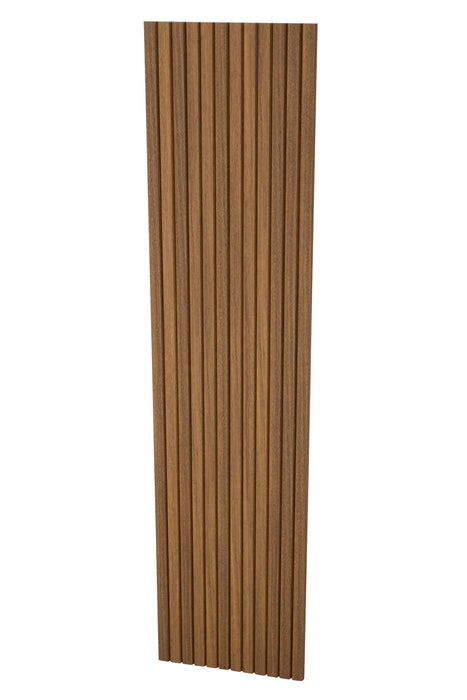Warm Maple Flexible Beveled Slat Wood Wall Panel