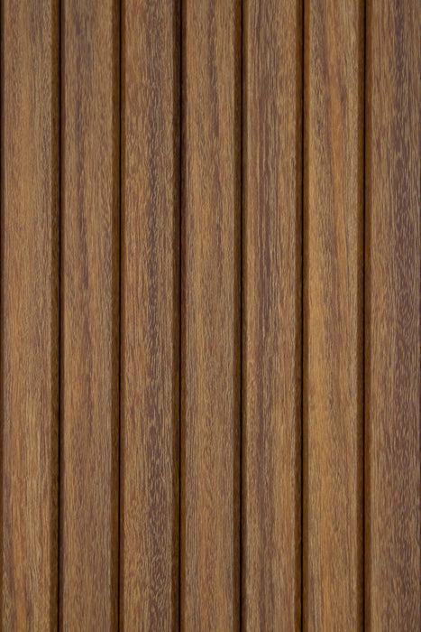 Warm Maple Flexible Beveled Slat Wood Wall Panel