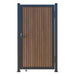 Teak Heavy-Duty Composite Privacy Gate Kit – Keypad Lock Included | Single, Double & DIY Swing Fence Gate