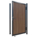 Teak Heavy-Duty Composite Privacy Gate Kit – Keypad Lock Included | Single, Double & DIY Swing Fence Gate