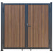 Teak Heavy-Duty Composite Privacy Gate Kit – Keypad Lock Included | Single, Double & DIY Swing Fence Gate