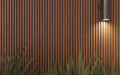Weathered Teak Composite Slat Wall Panels