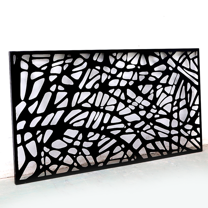 Wideline Laser Cut Metal Privacy Stand Single Panel 23.5 "x 47"/pc