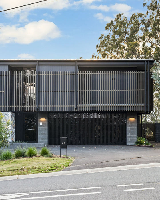 Oak Slat Accent Wall & Privacy Fence Kit – WPC Composite Panels