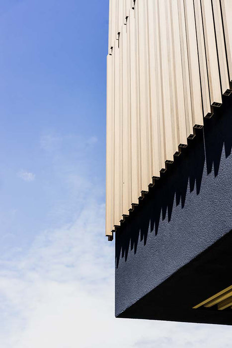 Oak Slat Accent Wall & Privacy Fence Kit – WPC Composite Panels