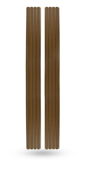 TeakA1 Teak Composite Siding Slat Panels for Exterior Outdoor Walls