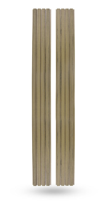 Pale Oak Composite Siding Slat Panels for Exterior Outdoor Walls