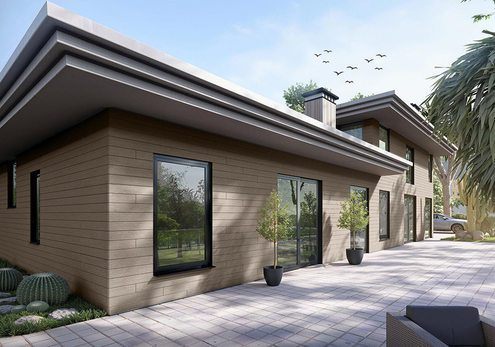 South American IPE Exterior Wall Panels | Modern Outdoor Wood Slat Siding & Cladding