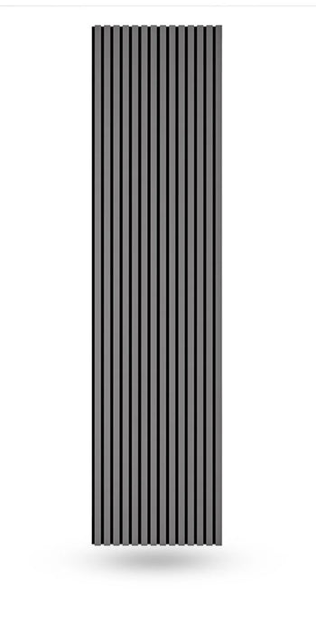 Dark Gray Acoustic Wall Panels for Soundproofing Rooms | 94"–106" x 12" – 2 pieces per box