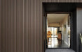 Teak Dark Brown Exterior Wall Panels for Outdoors