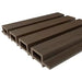 Teak Dark Brown Exterior Wall Panels for Outdoors