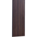 Slat wood acoustic wall panels