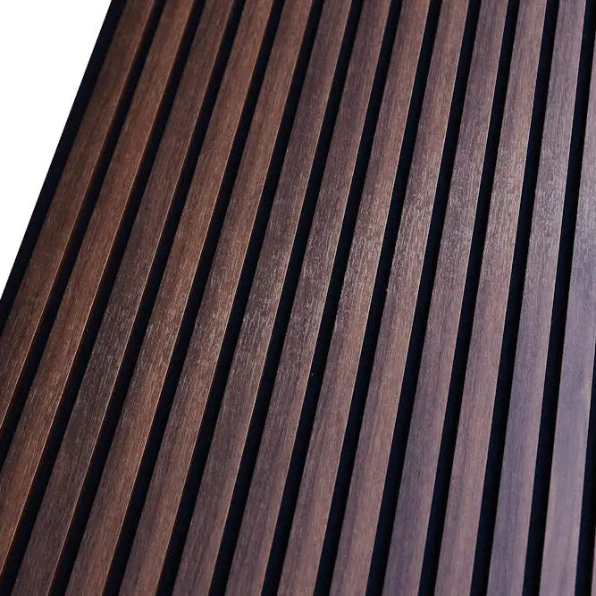 Slat wood acoustic wall panels