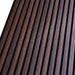 Slat wood acoustic wall panels