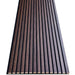 Slat wood acoustic wall panels