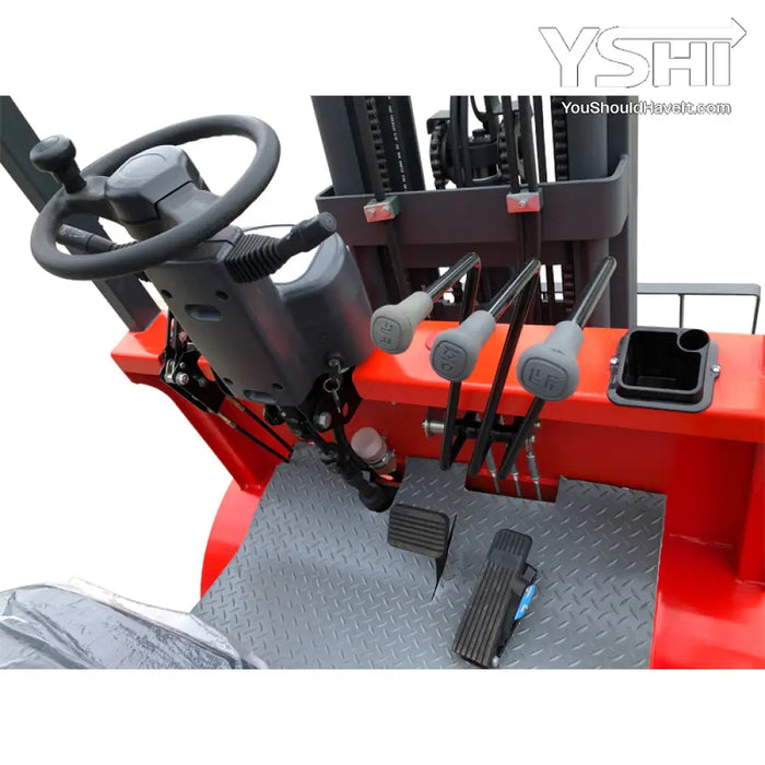 Electric Forklift 5500 Lbs Capacity 110 V Charging System