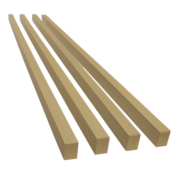 Oak Slat Accent Wall & Privacy Fence Kit – WPC Composite Panels