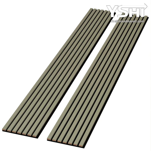 Alamosa Green Acoustic Slat Wood Wall Panels