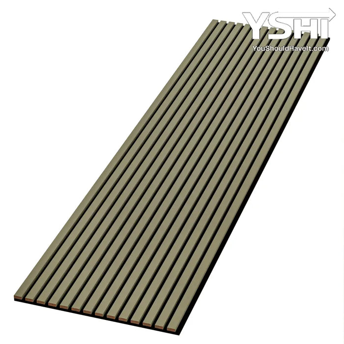 Alamosa Green Acoustic Slat Wood Wall Panels