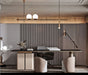 7 Grid Gray Slat Wood Wall Panels - 106" Long x 5 3/4" Width