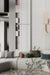 Textured White Acoustic Wall Panels, Soundproofing for Walls