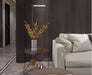 7 Grid Dark Chestnut Slat Wood Wall Panels