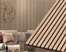 slat wood acoustic wall panels
