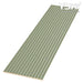 Alamosa Green with White Backing Acoustic Slat Wood Wall Panels