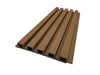 Maple 5 Grid Composite Siding Slat Panels for Exterior Outdoor Walls