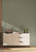 Alamosa Green with White Backing Acoustic Slat Wood Wall Panels